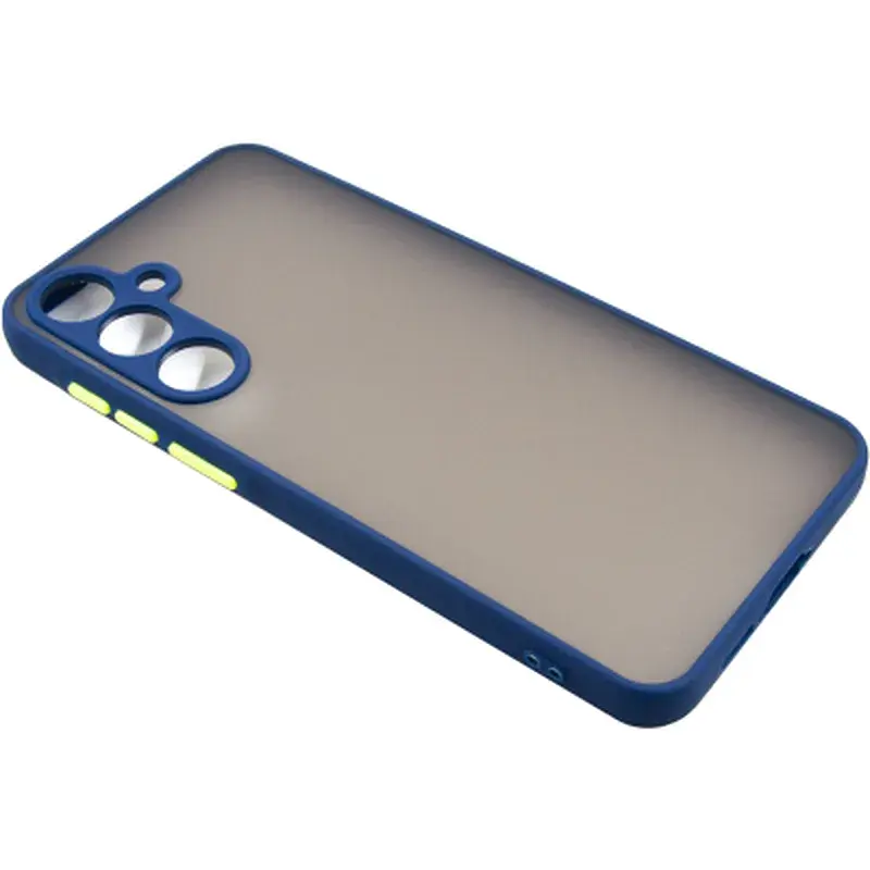 Чохол до мобільного телефона Dengos Matte Samsung Galaxy M55 5G (Blue) (DG-TPU-MATT-159) - фото 3