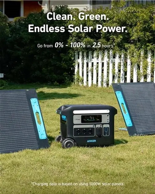 Зарядна станція Anker Solix F2000 - 2048Wh - фото 9