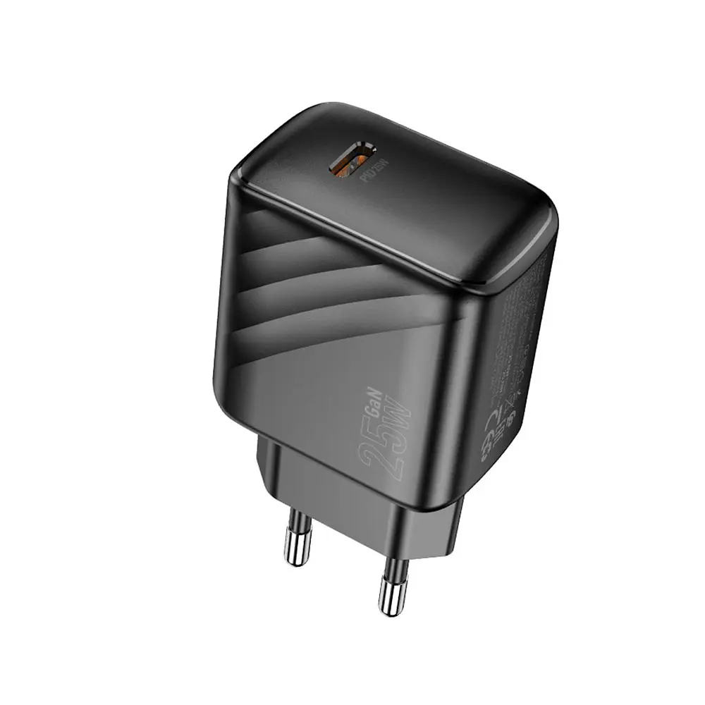 Зарядний пристрій Hoco CS24A PPS 3.3-11V 2.75A PD/QC 20W 1USB-C Black (35884_3605554) - фото 3