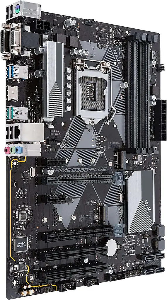Материнская плата ASUS Prime B360-Plus (B360-Plus) (Socket 1151 v2, Intel B360, ATX) Б/у - фото 3