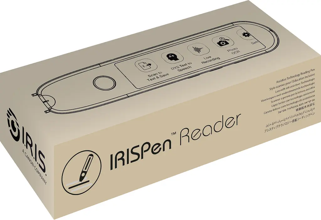 Сканер-ручка Canon IRISPen Reader 8 (USB 1200 mAh RAM 2GB/ROM 16GB мобільна чорно-біла) - фото 3