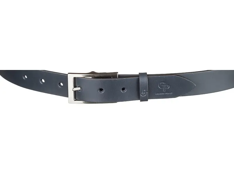 Чоловічий шкіряний ремінь GRANDE PELLE 3,4х120 см acs0014879 - фото 2