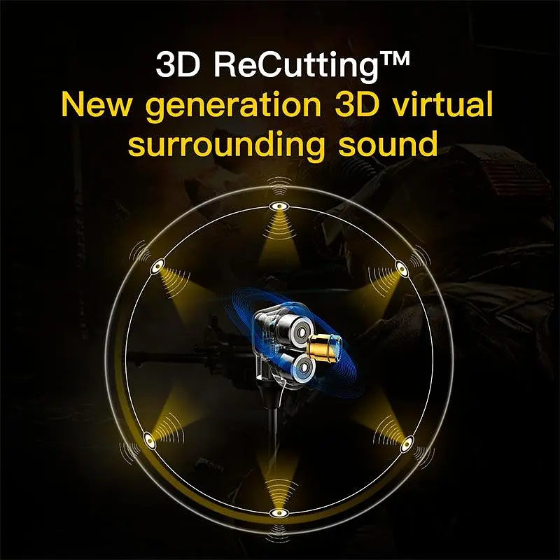 Навушники Baseus Immersive Virtual 3D gaming H08 (NGH08-01) - фото 8