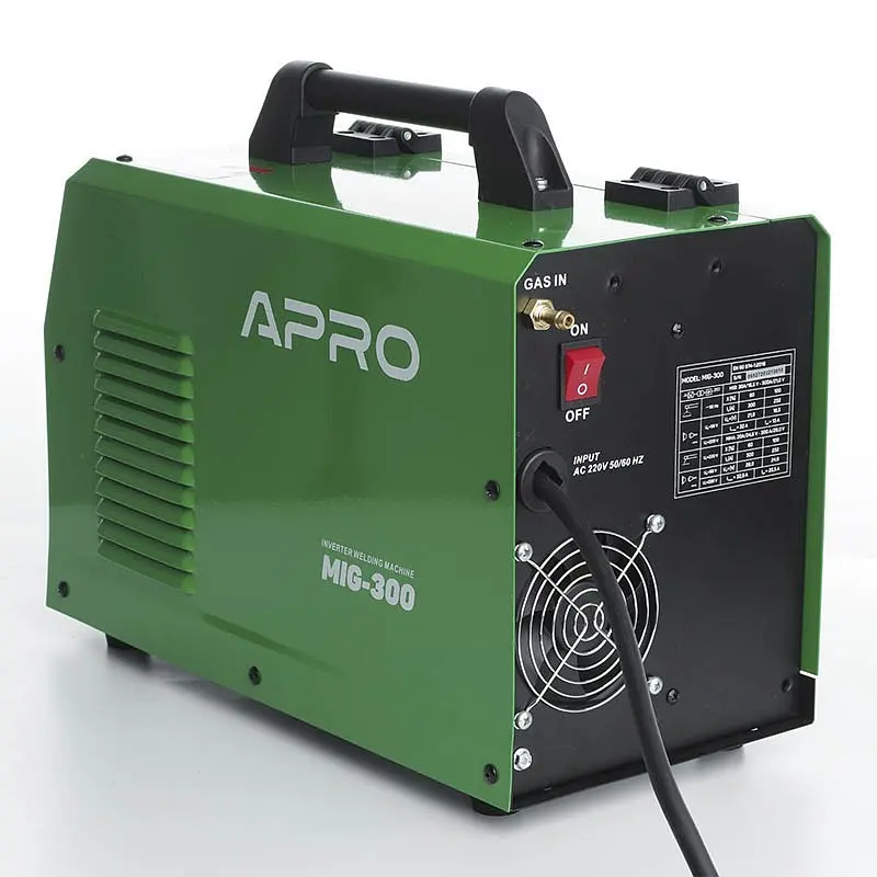 Полуавтомат инверторный сварочный Apro MIG-300 + набор кабелей 30412 - фото 5