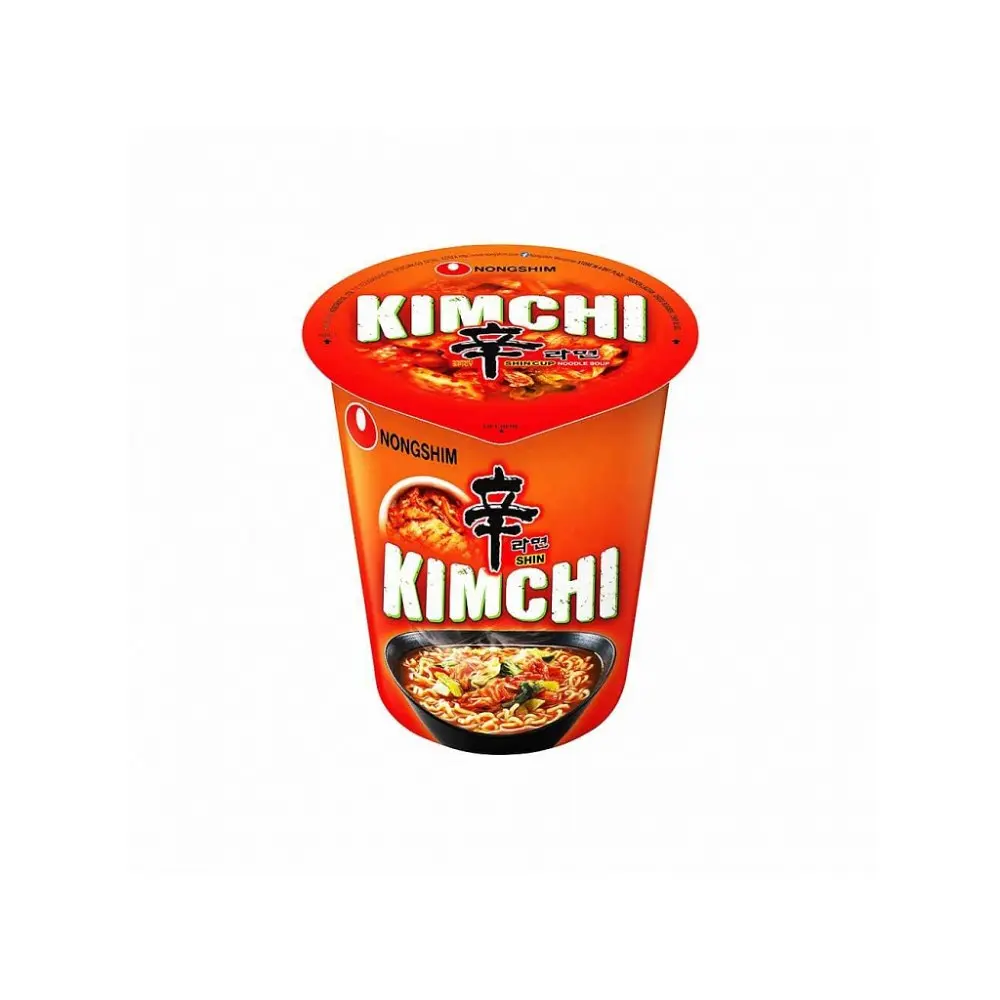 Локшина рамен Nongshim Kimchi Кімчі у склянці 75 г