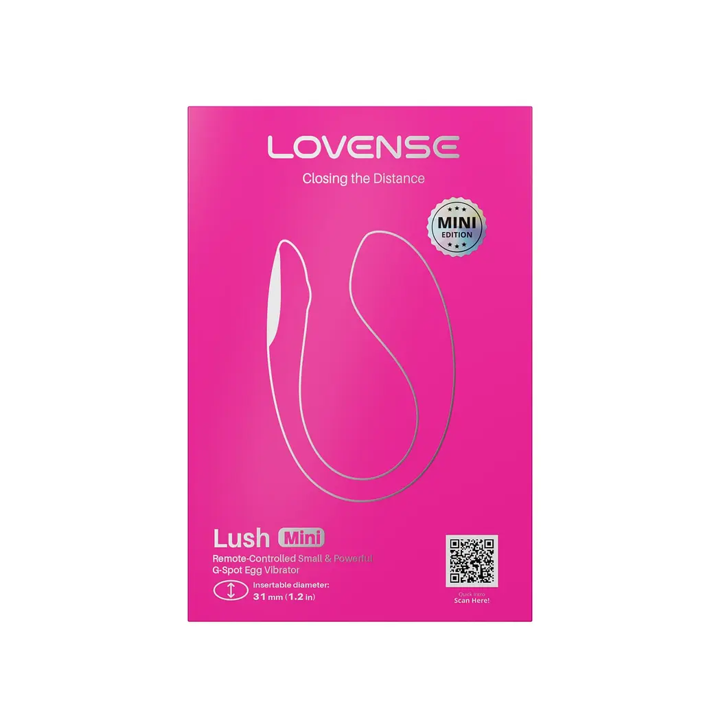 Міні смарт-віброяйце Lovense Lush Mini, зменшена версія Lovense Lush 4 - фото 10