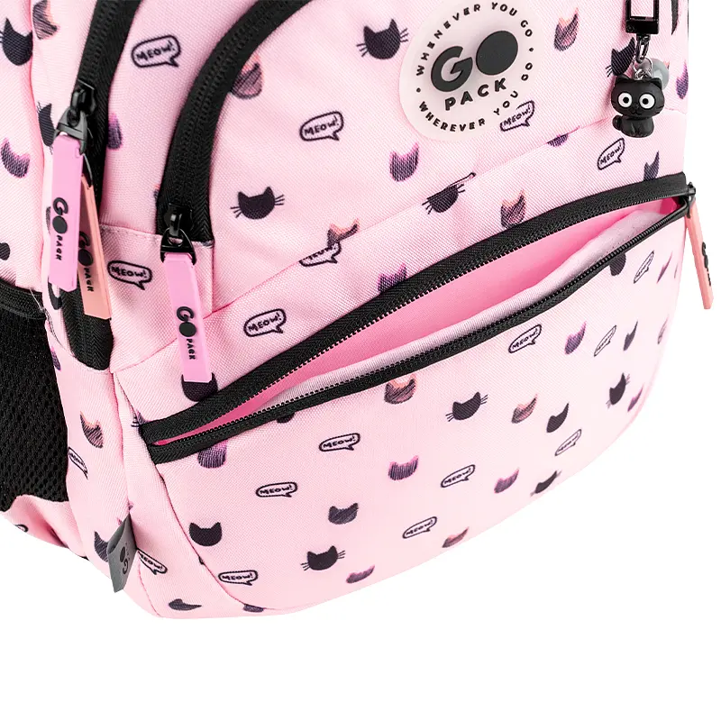 Рюкзак GoPack Education 175M-1 Meow Cats Рожевий (GO26-175M-1) - фото 9
