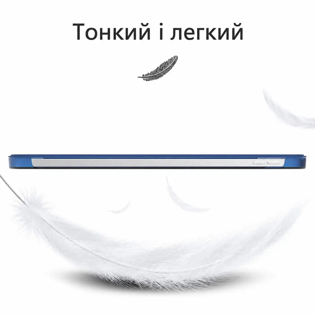 Чохол до планшета BeCover Tri Fold Hard Apple iPad 10.9" (2022/2024)/iPad (А16) 2025 11" Deep Blue (716119) - фото 7