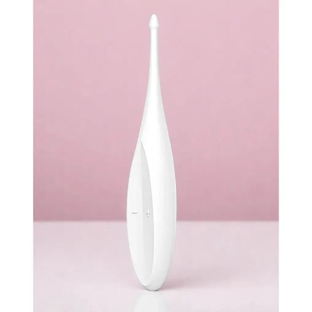 Вібратор для клітора Satisfyer Twirling Fun Білий - фото 2