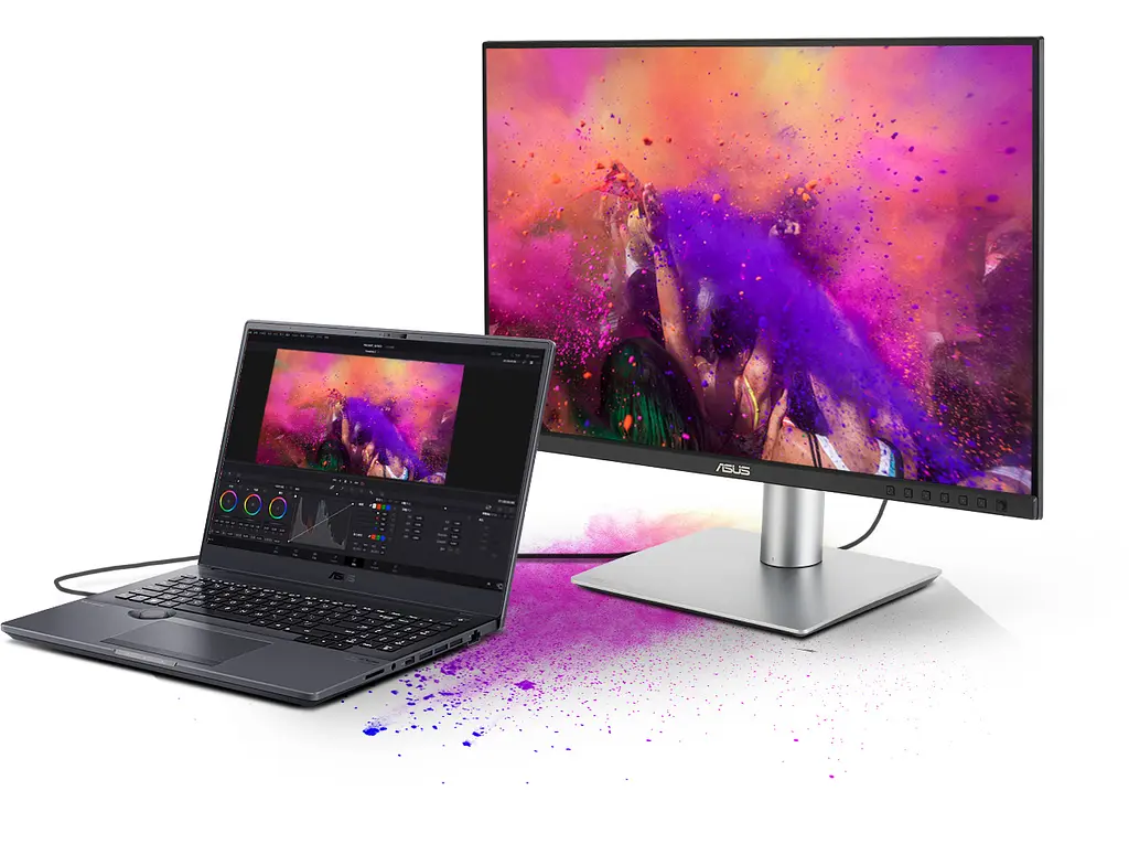 Монітор Asus ProArt PA248CRV чорний - фото 12