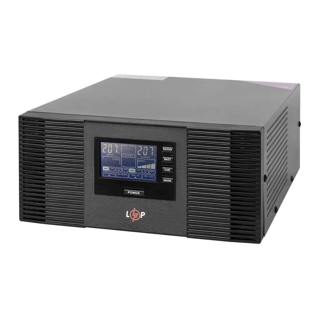 Комплект резервного питания LP (LogicPower) ИБП + мультигелевая батарея (UPS B1500 + АКБ MG 2400W) - фото 3