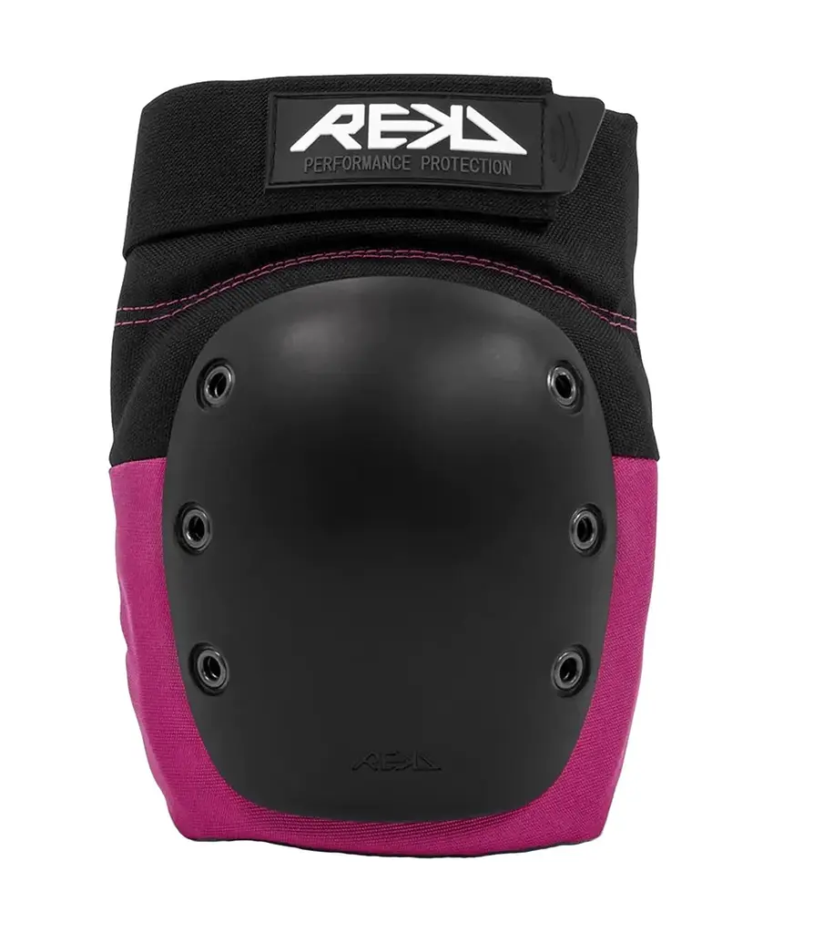 Защита колена REKD Ramp Knee Pads M Чорний-Рожевий - фото 2