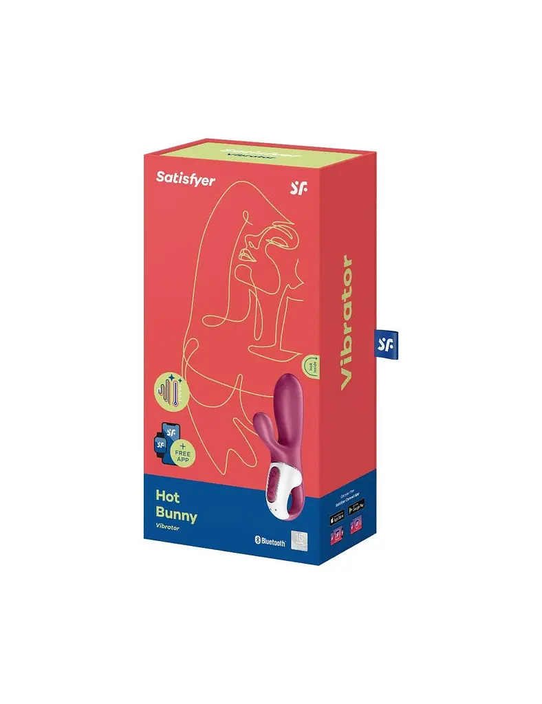 Смарт вібратор-кролик із підігрівом Satisfyer Hot Bunny - фото 4