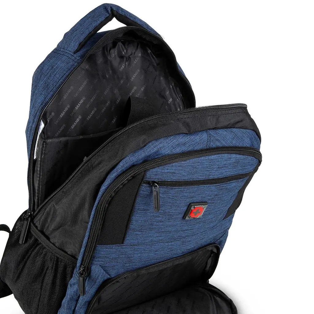 Рюкзак міський Swissbrand Odense 20 Navy (SWB_BLODE603U), Темно-синій - фото 3