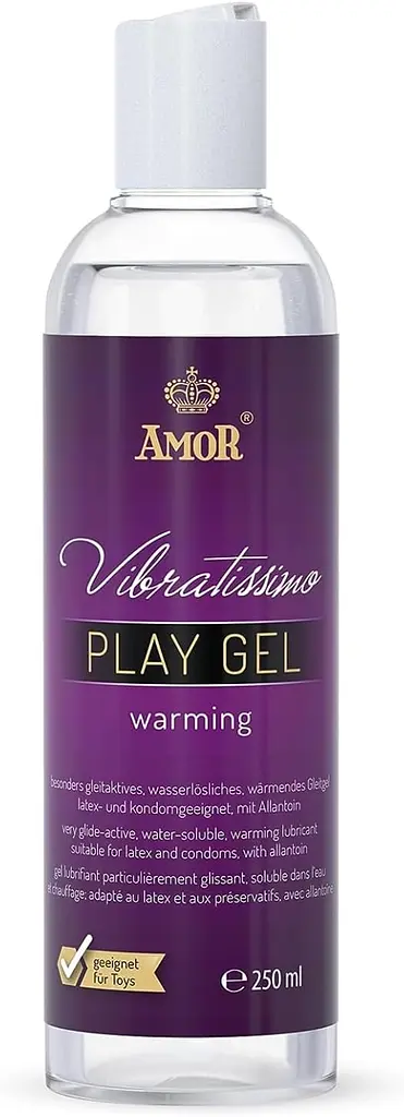 Розігріваючий лубрикант - Vibratissimo Play Gel Warming, 250 мл - фото 2
