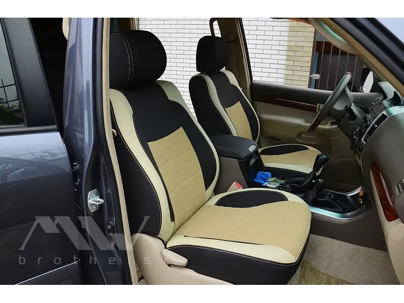 Авточохли модельні MW Brothers для Toyota Land Cruiser Prado 120 c 2003 - фото 8
