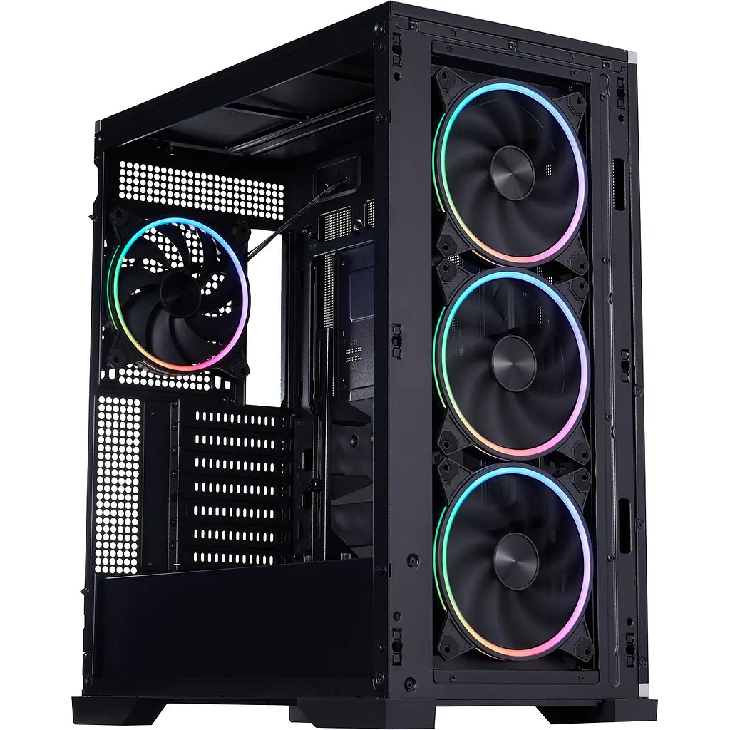 Корпус 1stPlayer IF8-BK-4FO7-14 Black (IF8-BK-4FO7-14) - фото 2