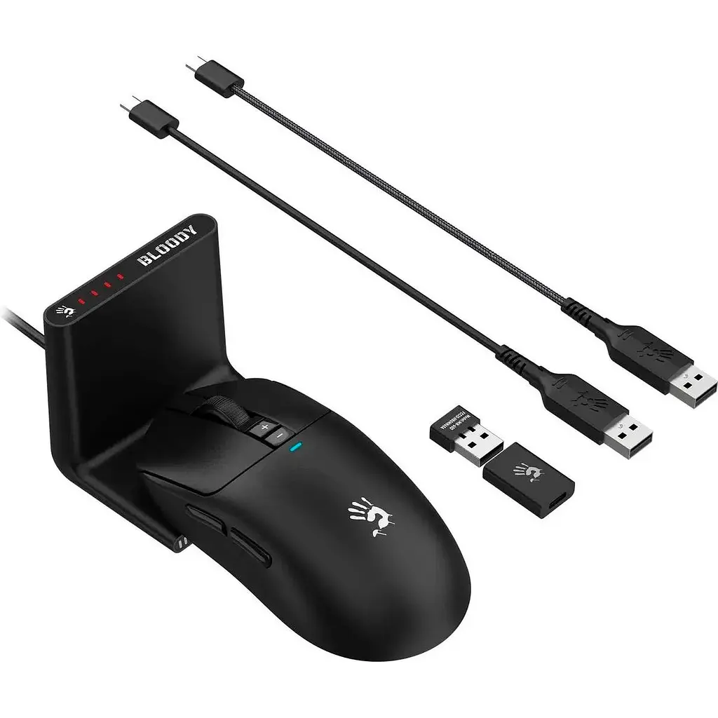 Миша Bloody R72 Pro Duo Wireless Black [132072] - фото 12