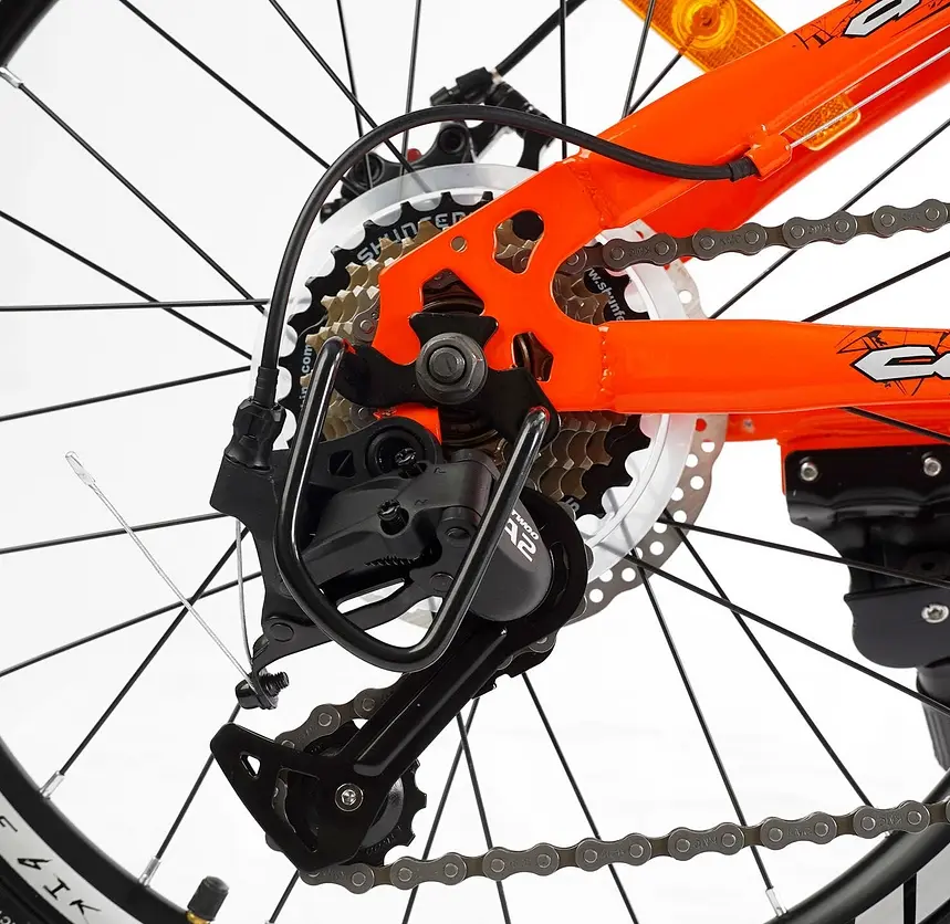 Детский спортивный велосипед 20'' CR-20734 Corso CRANK, стальная рама, оборудование LTWOO-A2, 7 скоростей, собран на 75% - фото 6