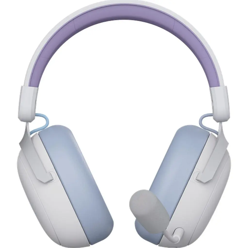 Навушники Bluetooth Stereo Ajazz AHM08 MAX Purple/White/Blue (AHM08-MAX-PWB) UA - фото 5