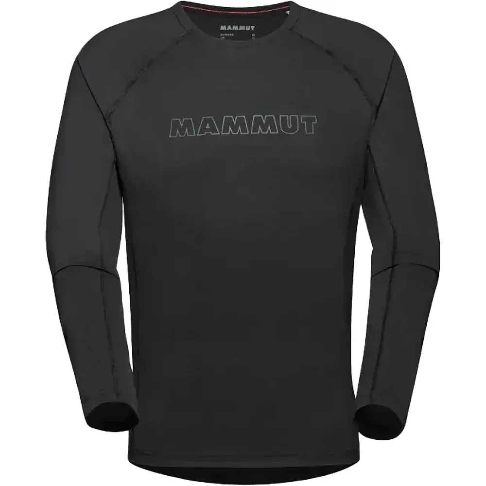 Футболка Mammut Selun FL Longsleeve M Logo XL Black