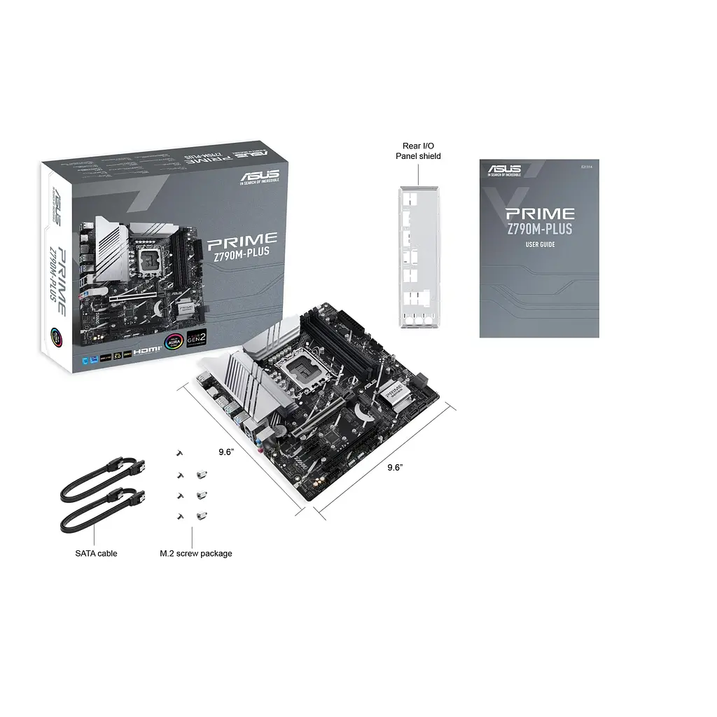 Материнская плата PRIME Z790M-PLUS s1700 Z790 4xDDR5 M.2 HDMI DP mATX Asus teh0018944 - фото 4