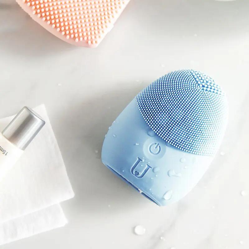 Масажер щітка для чищення обличчя Xiaomi JORDAN & JUDY Face Cleaning NV0001 (Блакитний) - фото 3