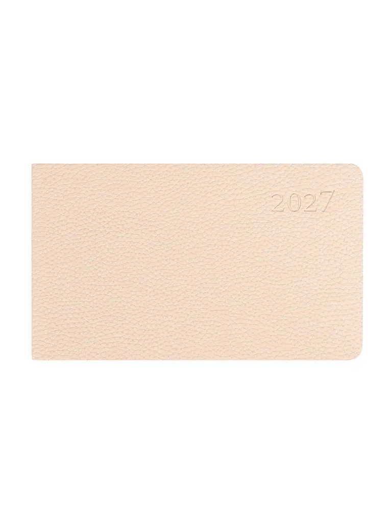 Щотижневик 2027 10х17 см LEO Planner Binario датований бежевий (252738)