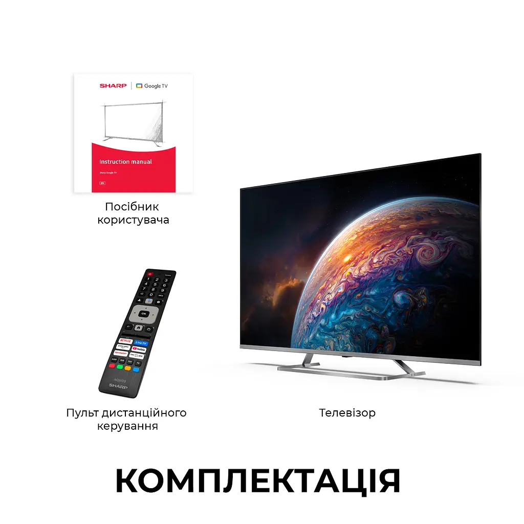 Телевізор Sharp 65JP7265EB - фото 12