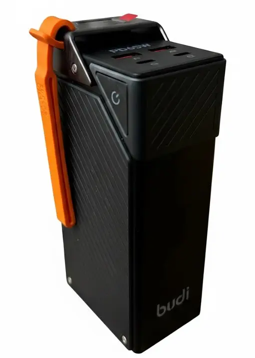 Універсальний повербанк Budi Power Bank 30000 mah 65w Чорний (2104619227) - фото 4