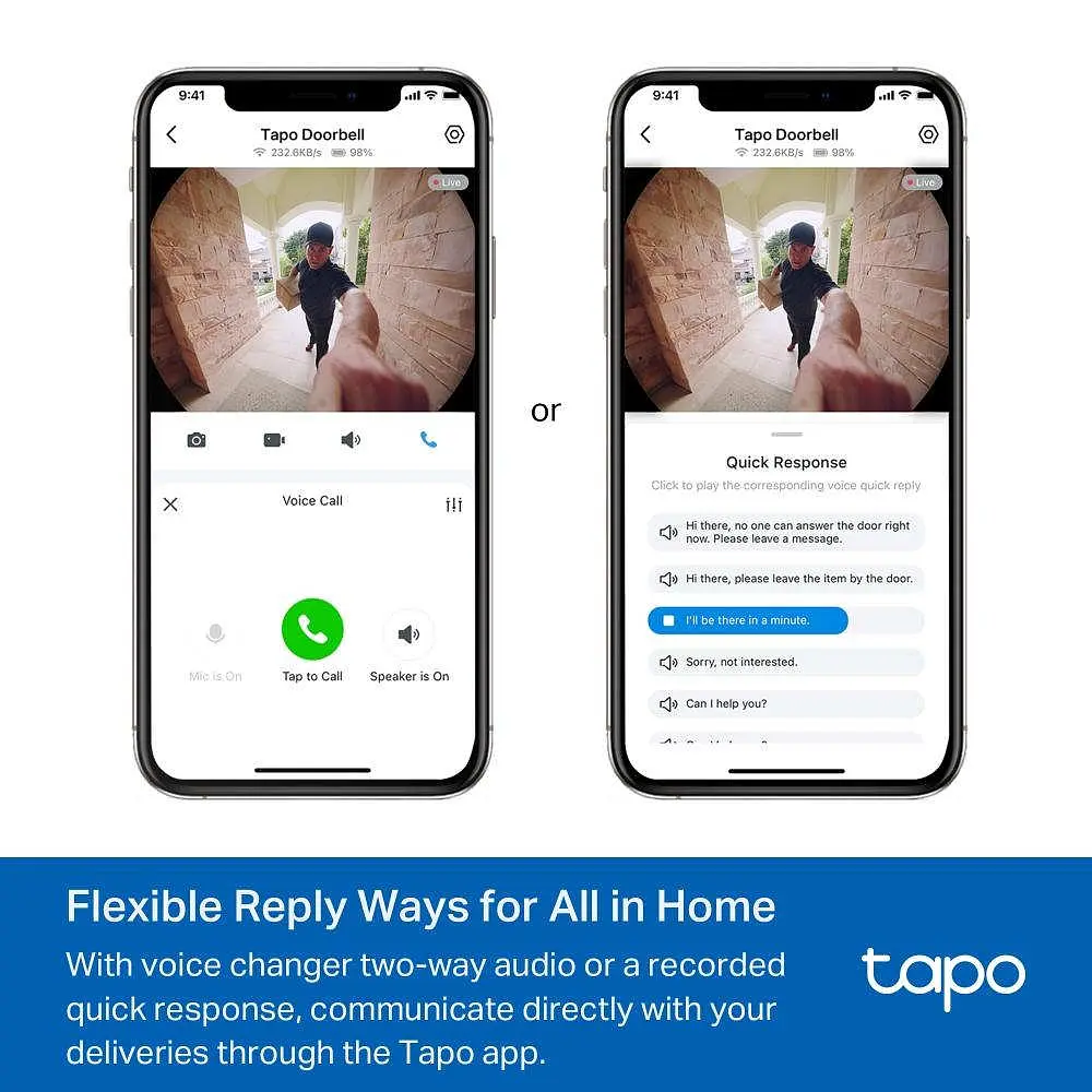 Відеодзвінок дверний Tp-link Tapo D235 - фото 5