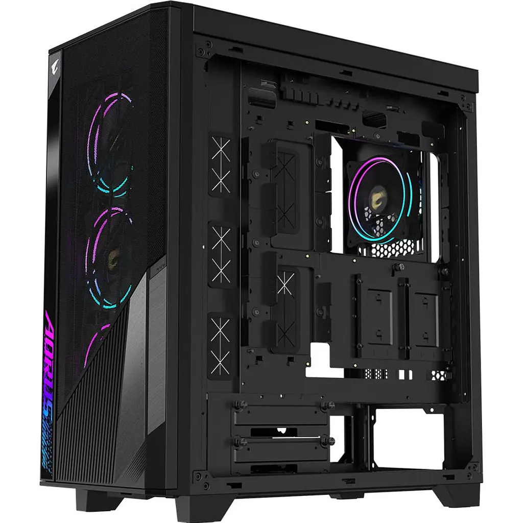 Корпус Aorus C500 Glass Black (GB-AC500G ST) [173395] - фото 10