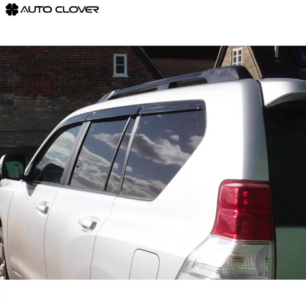 Дефлектори вікон вітровики для Toyota Prado 150 2009- 6 шт (Auto Clover) AC D098 - фото 3
