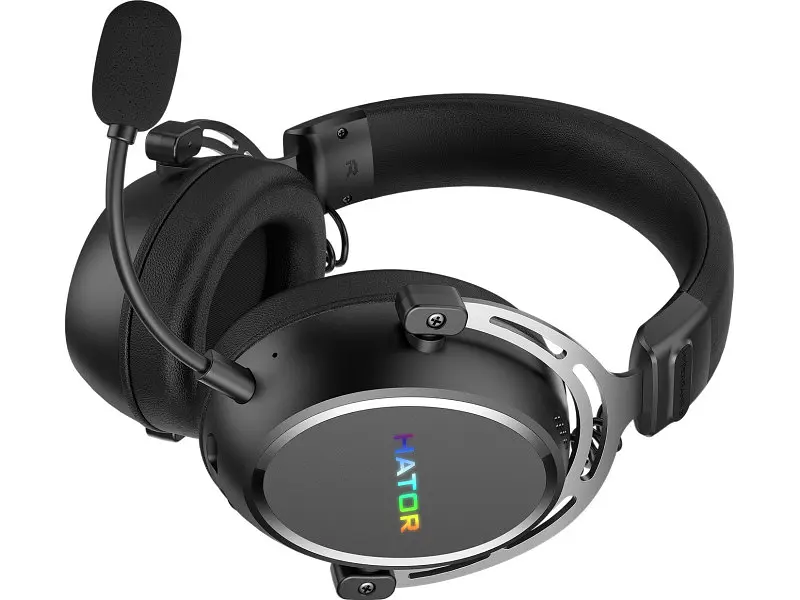 Наушники с микрофоном Hator Hypergang 3 Wireless Black (ESH55) - фото 5