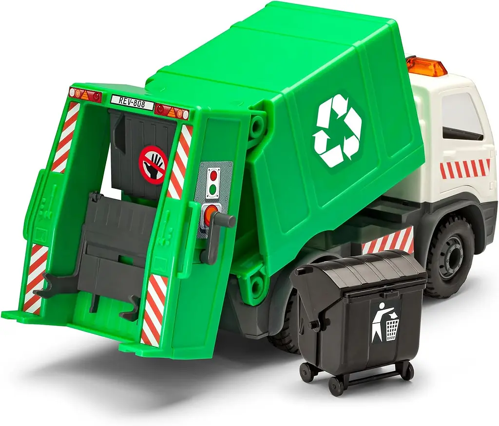 Конструктор Revell сміттєвоз Junior Kit Garbage Truck 1:20 зелений 00808 - фото 3