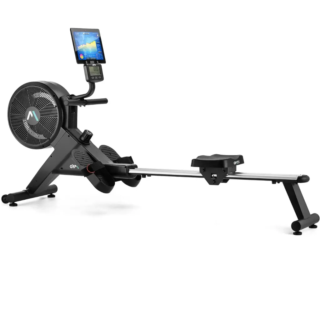 Гребной тренажер Gymtek XR1500 аэромагнитный черный - фото 2