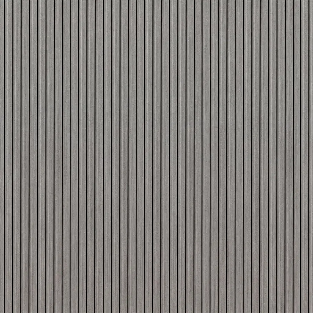 Рейка декоративна Sticker Wall WPC стінова 3000х150х9мм Сіра SW-00001870 - фото 6
