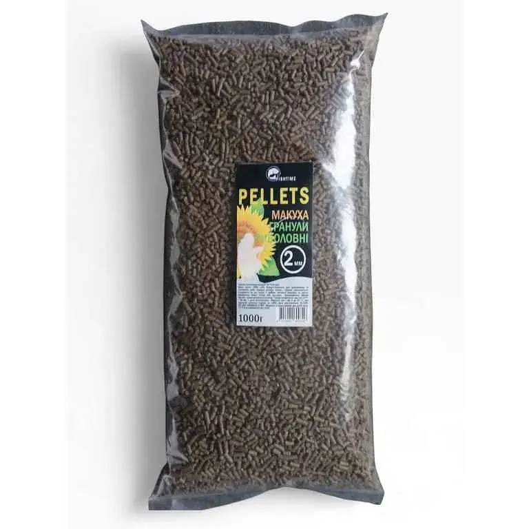 Принада в гранулах Pellets FISHTIME макуха 2мм 1кг