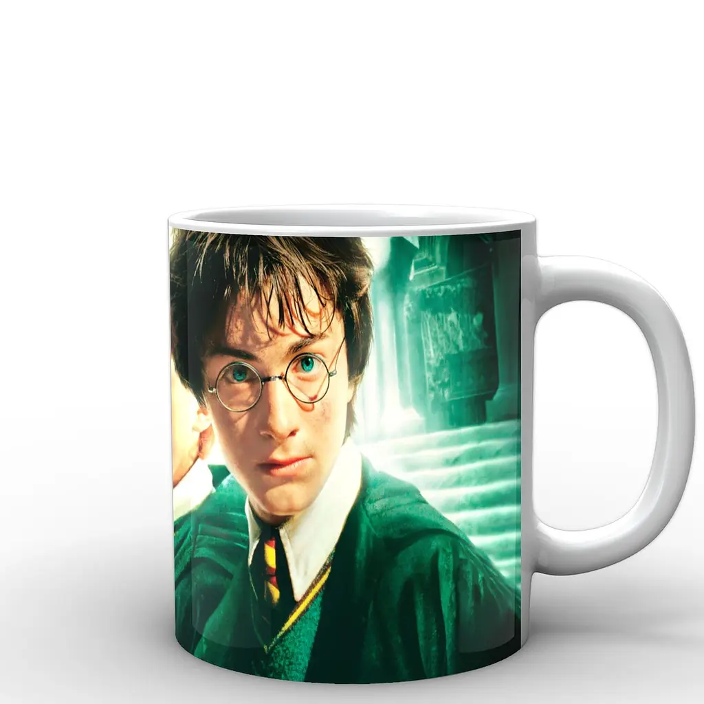 Кружка GeekLand Harry Potter Гарри Поттер постер HP.02.042 330 мл белая - фото 2