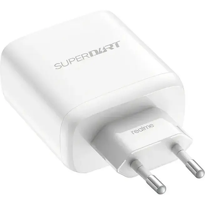 Зарядний пристрій DK SuperDart 65W USB Power Adapter для Realme (OEM) white - фото 2