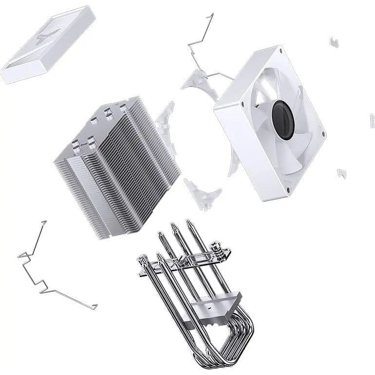 Кулер для процесора Jonsbo CR-1400 V2 ARGB White (CR-1400 V2 ARGB White) - фото 14