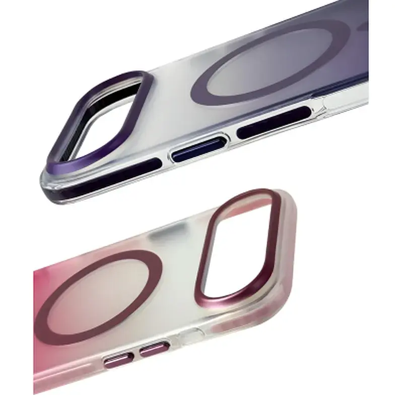 Чохол до мобільного телефона BeCover FIBRA Shock-Proof MagSafe Apple iPhone 17 Air Deep Purple (715453) - фото 5