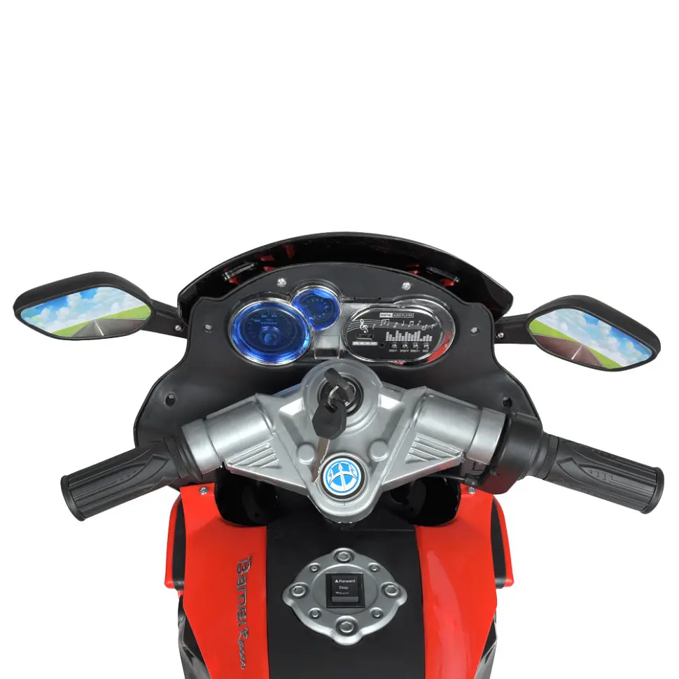 Дитячий електромобіль-мотоцикл Bambi Racer M 3681AL-3 до 60 кг - фото 4