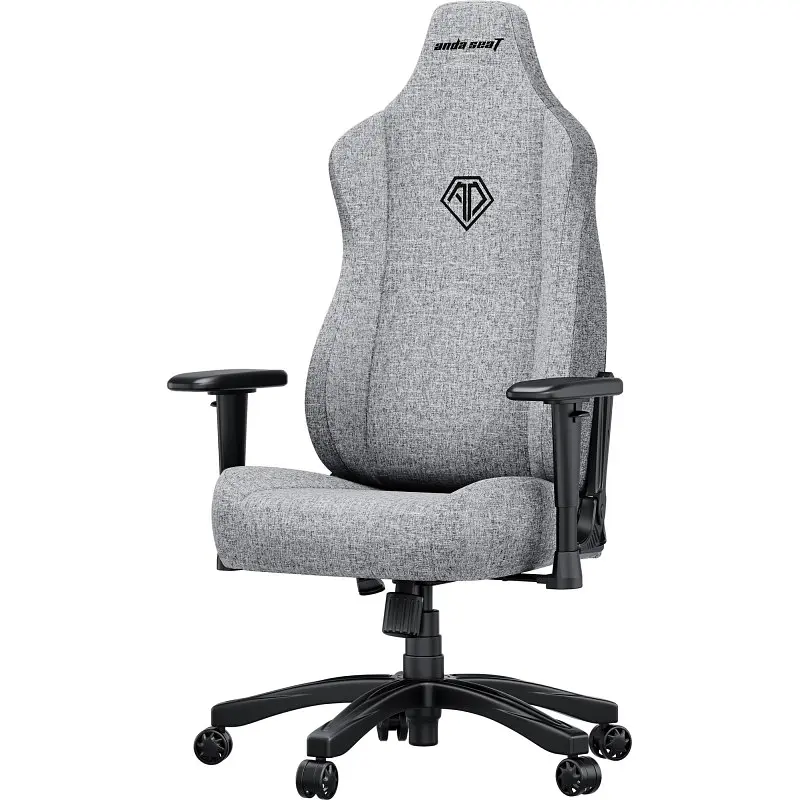 Крісло для геймерів Anda Seat Novis Size L Gray Fabric (AD23-L-01-G-F) - фото 2