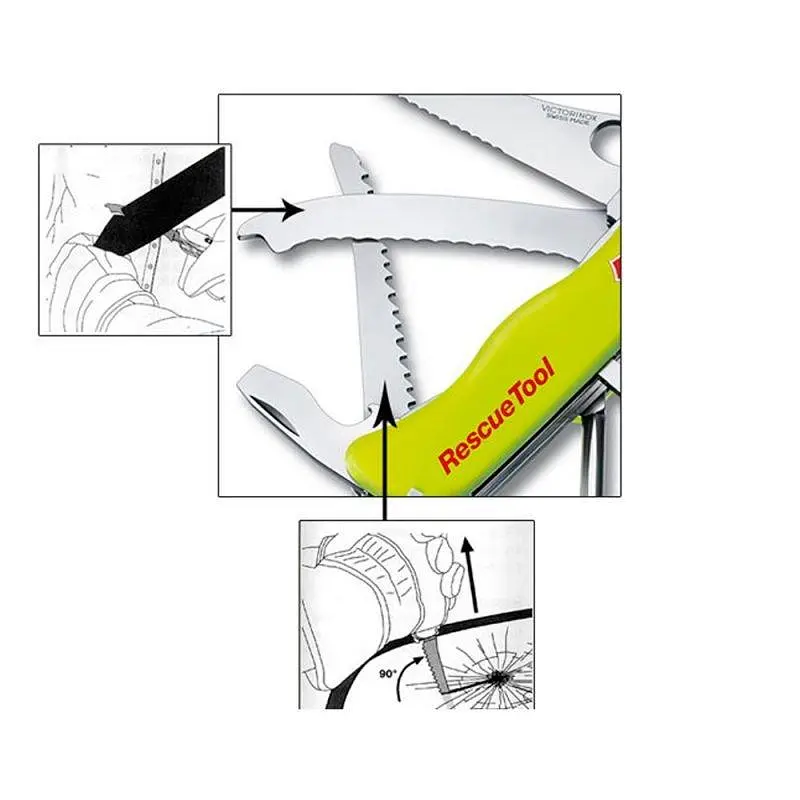 Ніж складаний Victorinox Rescuetool (0.8623.MWNB1) - фото 5