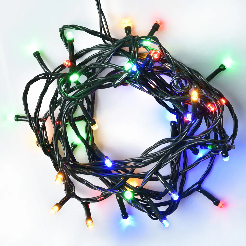 Електрогірлянда Yes! Fun нитка 70 LED 8 режимів миготіння 4.9 м різнокольорова (974844) - фото 3