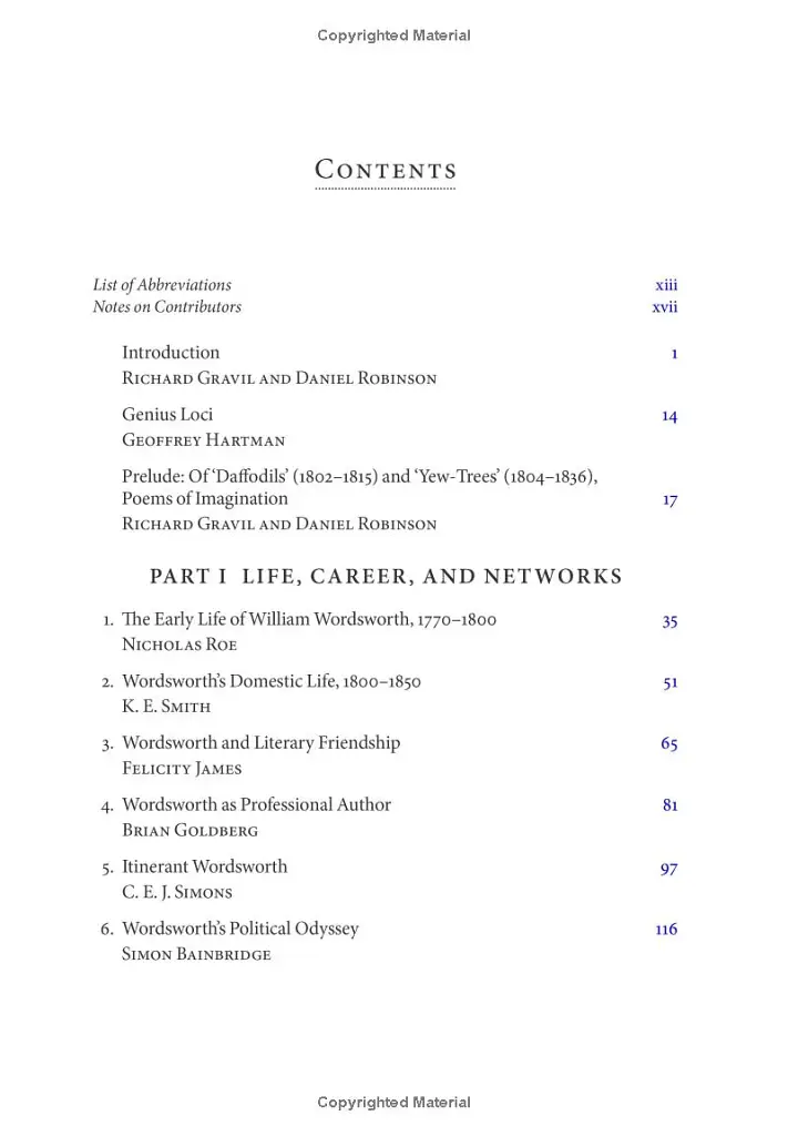 The Oxford Handbook of William Wordsworth - фото 3