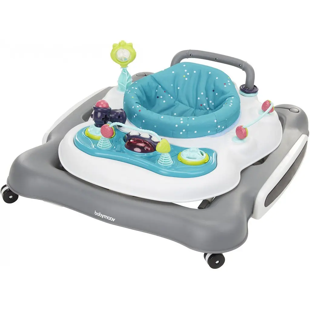 Ходунки дитячі Babymoov Baby Walker 5 в 1, сірі з білим (A040008) - фото 2