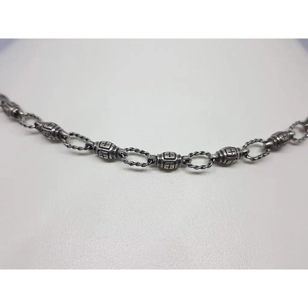 Серебряная цепочка Харьков Цепь (Фантазийное). 1810-Ч 60 - фото 3