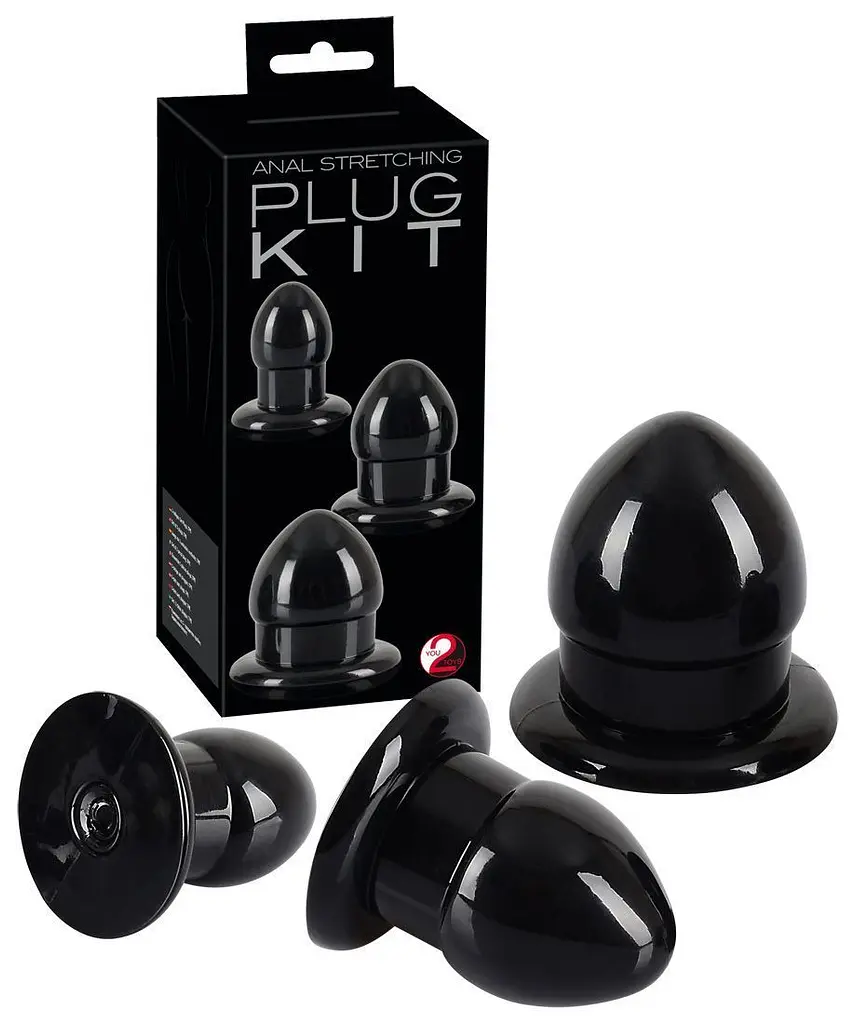 Набір анальних пробок Anal Stretching Plug Kit - фото 2